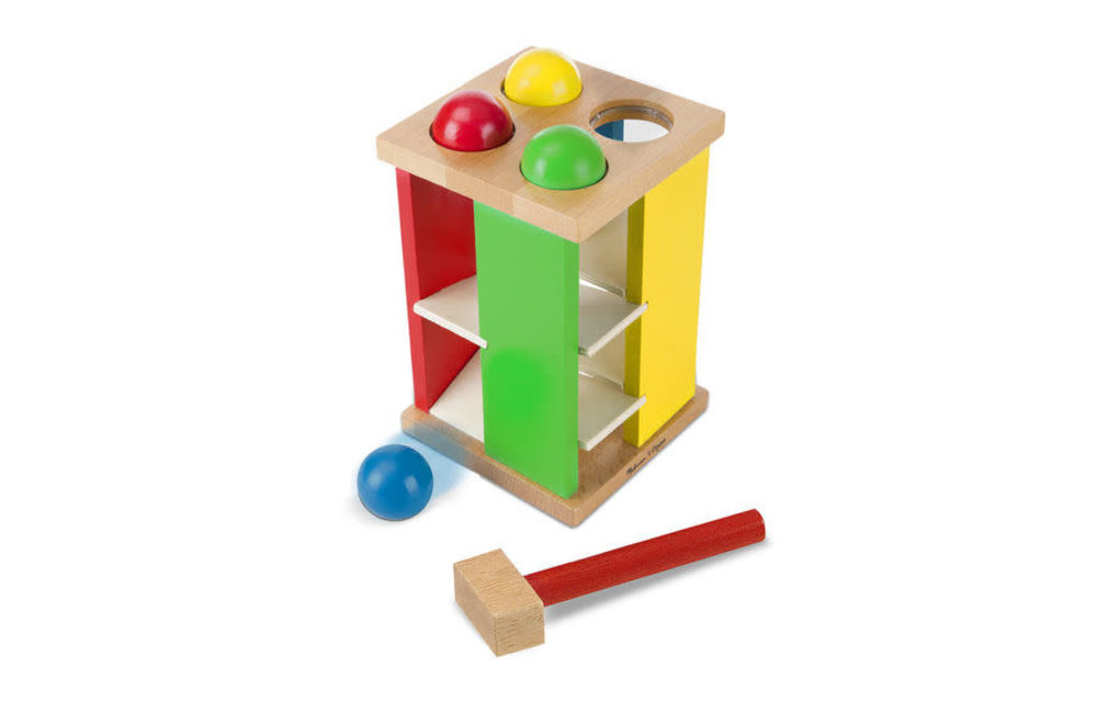 Melissa And Doug Motor Skills Pound & Roll Tower