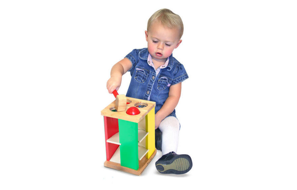Melissa And Doug Motor Skills Pound & Roll Tower