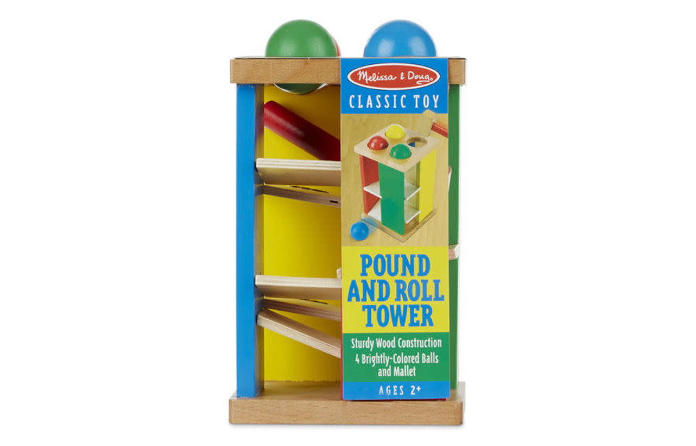 Melissa And Doug Motor Skills Pound & Roll Tower