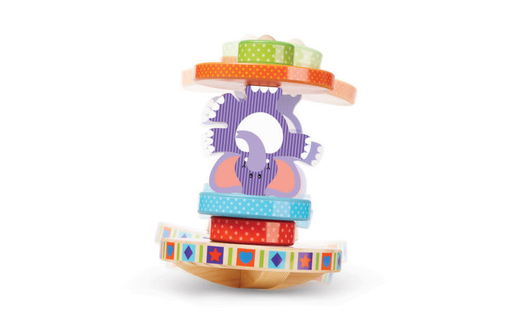 Melissa And Doug First Play Elephant Rocking Stacker