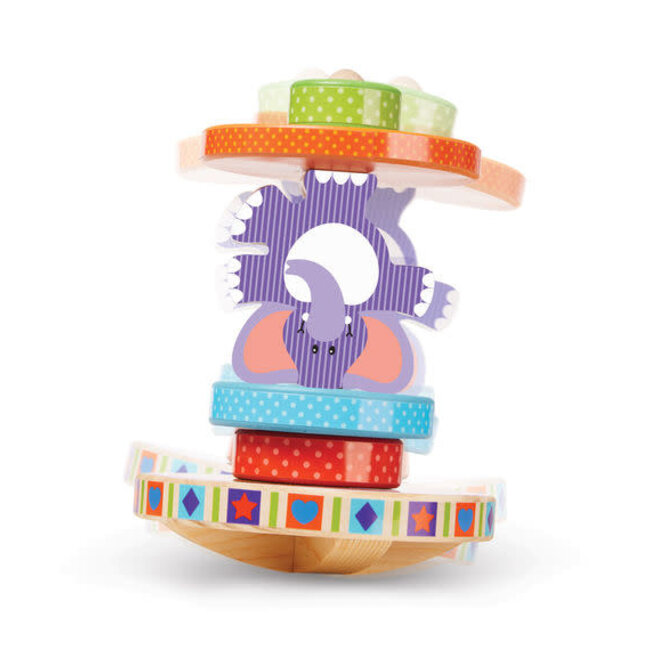 Melissa And Doug First Play Elephant Rocking Stacker
