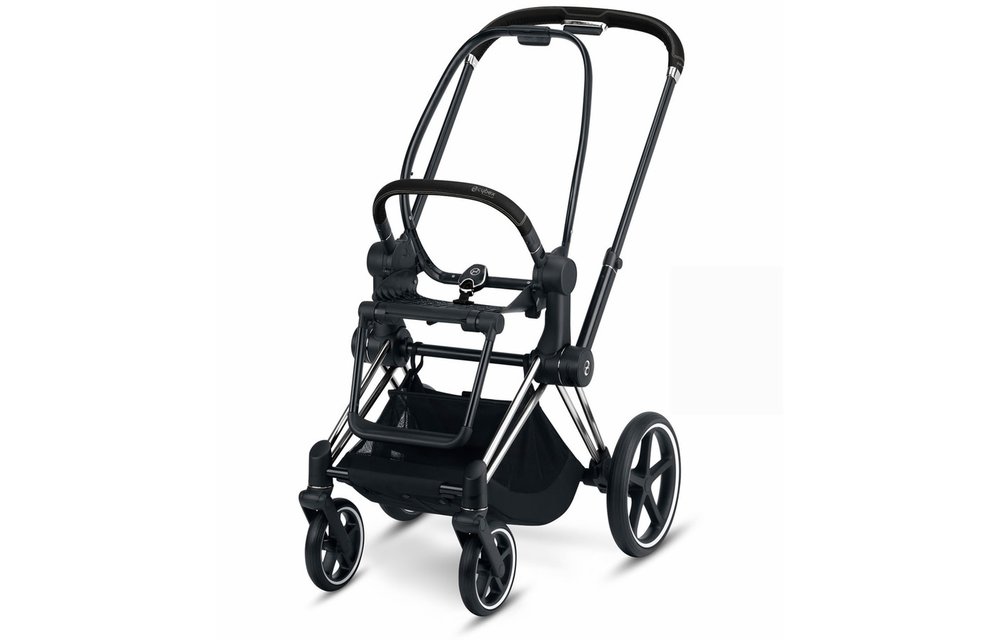 2020 Cybex ePRIAM Frame Included Seat Hardpart In Chrome Black