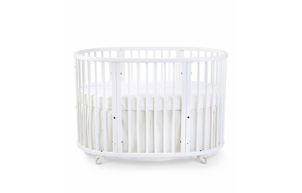 Stokke Sleepi Bed Skirt by Pehr, Natural