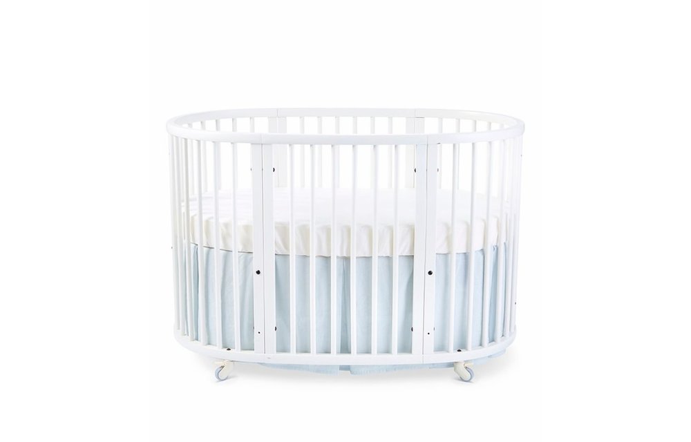 Stokke Sleepi Bed Skirt by Pehr, Mist