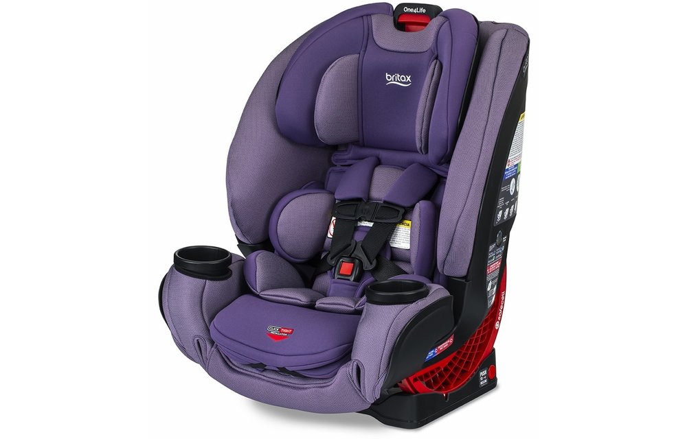 Britax One4LIfe All In One Clicktight Car Seat In Plum
