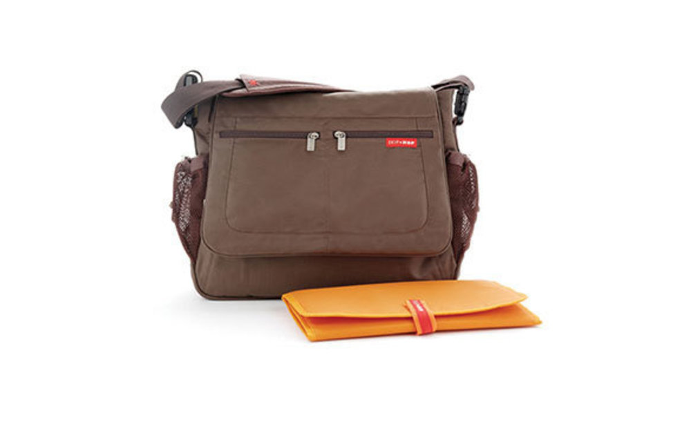 CLOSEOUT!!! Skip Hop Via Messenger In Chocolate