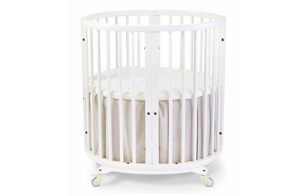 Stokke Sleepi Mini Bed Skirt by Pehr, Grey