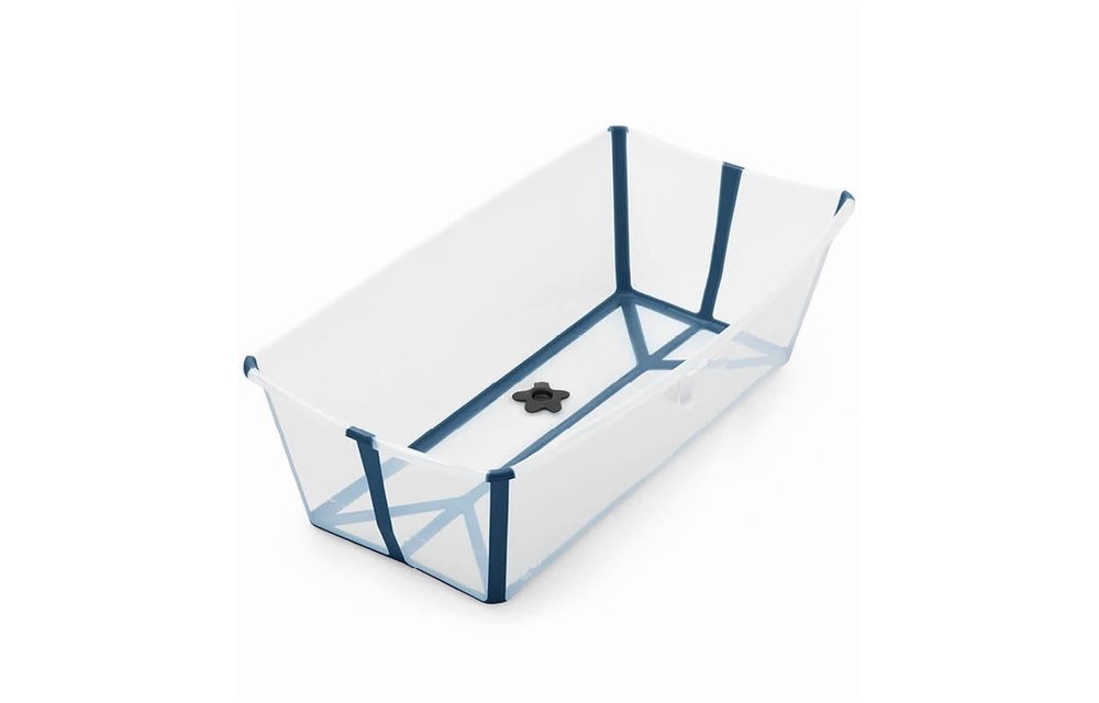 Stokke Flexi Bath X- Large In Transparent Blue