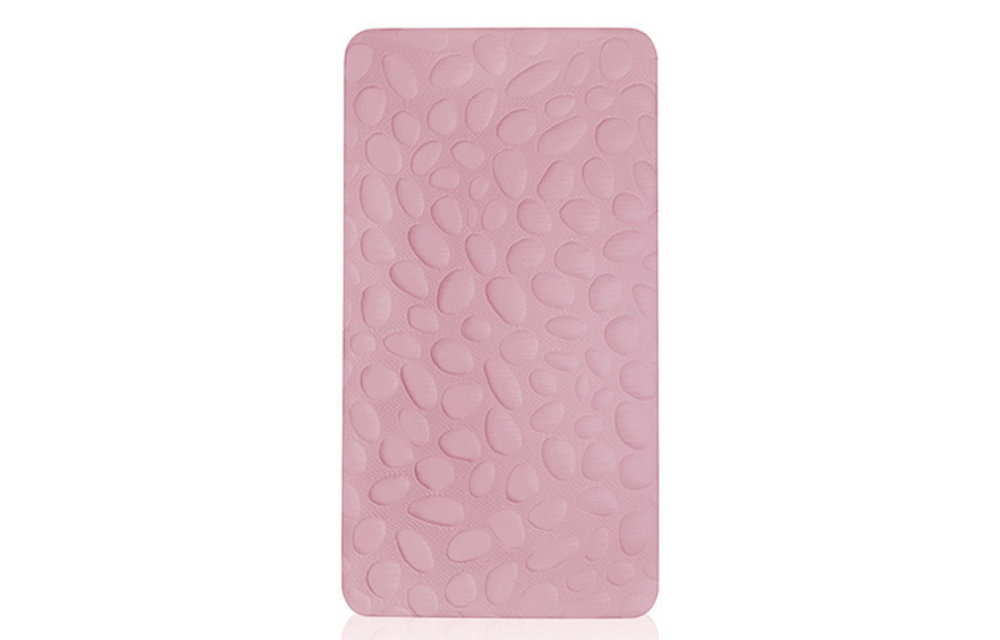 Nook Sleep Pebble Pure Crib Mattress In Blush (Coconut And Latex) 2 Stage
