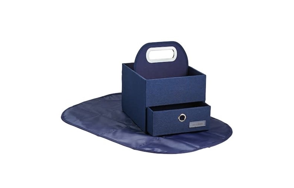 JJ Cole Diapers And Wipes Caddy In Navy