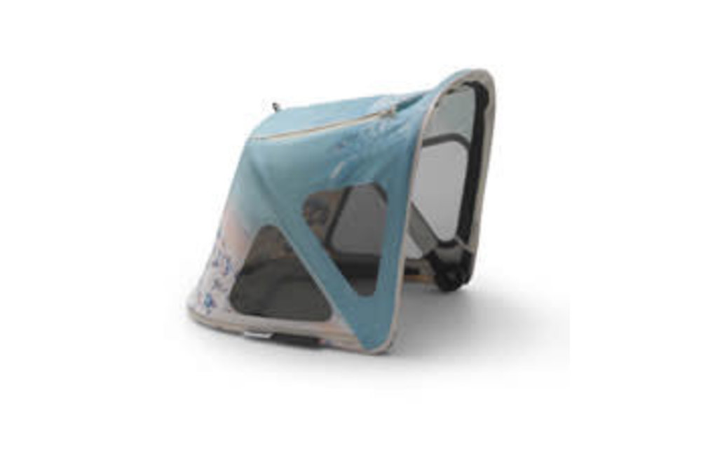 Bugaboo Bee5 Breezy Sun Canopy In Gray Malin
