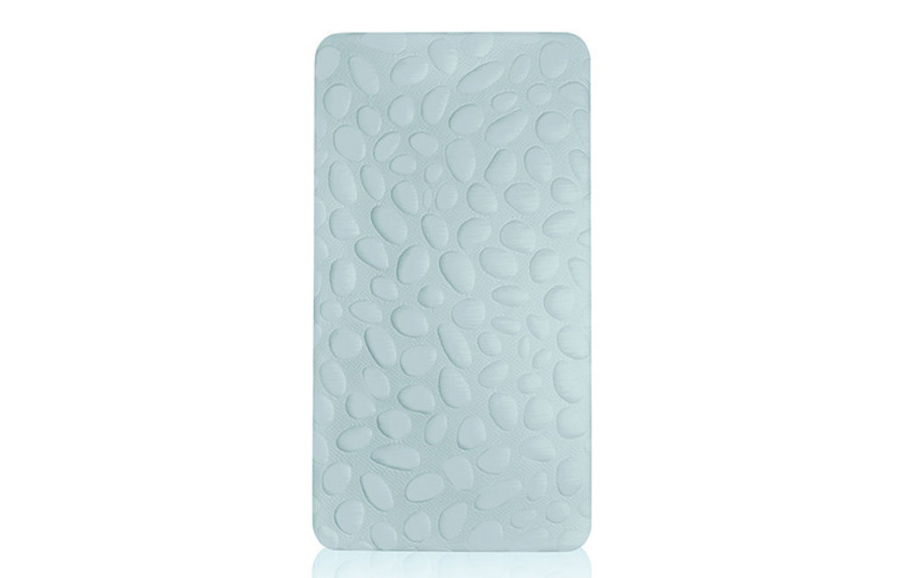 Nook Sleep Pebble Pure Crib Mattress In Sea Glass (Coconut And Latex) 2 Stage