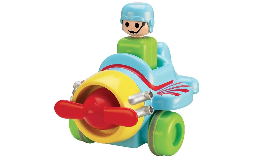 Tomy Wacky Push And Go Plane