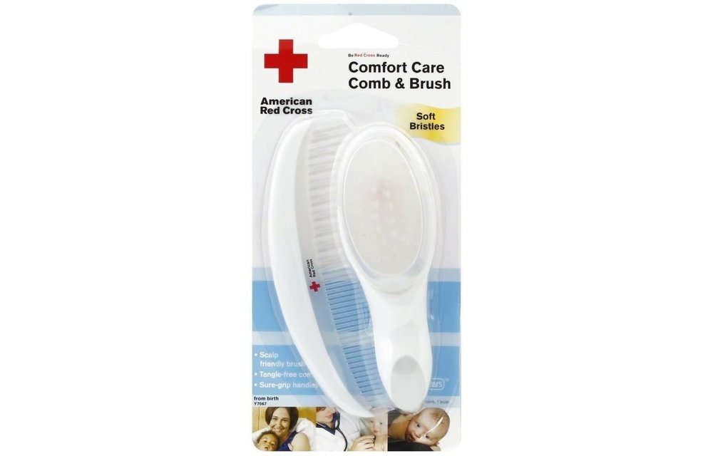 The First Year's American Red Cross Comfort Care Comb & Brush