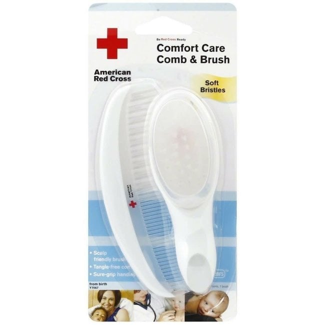 The First Year's American Red Cross Comfort Care Comb & Brush