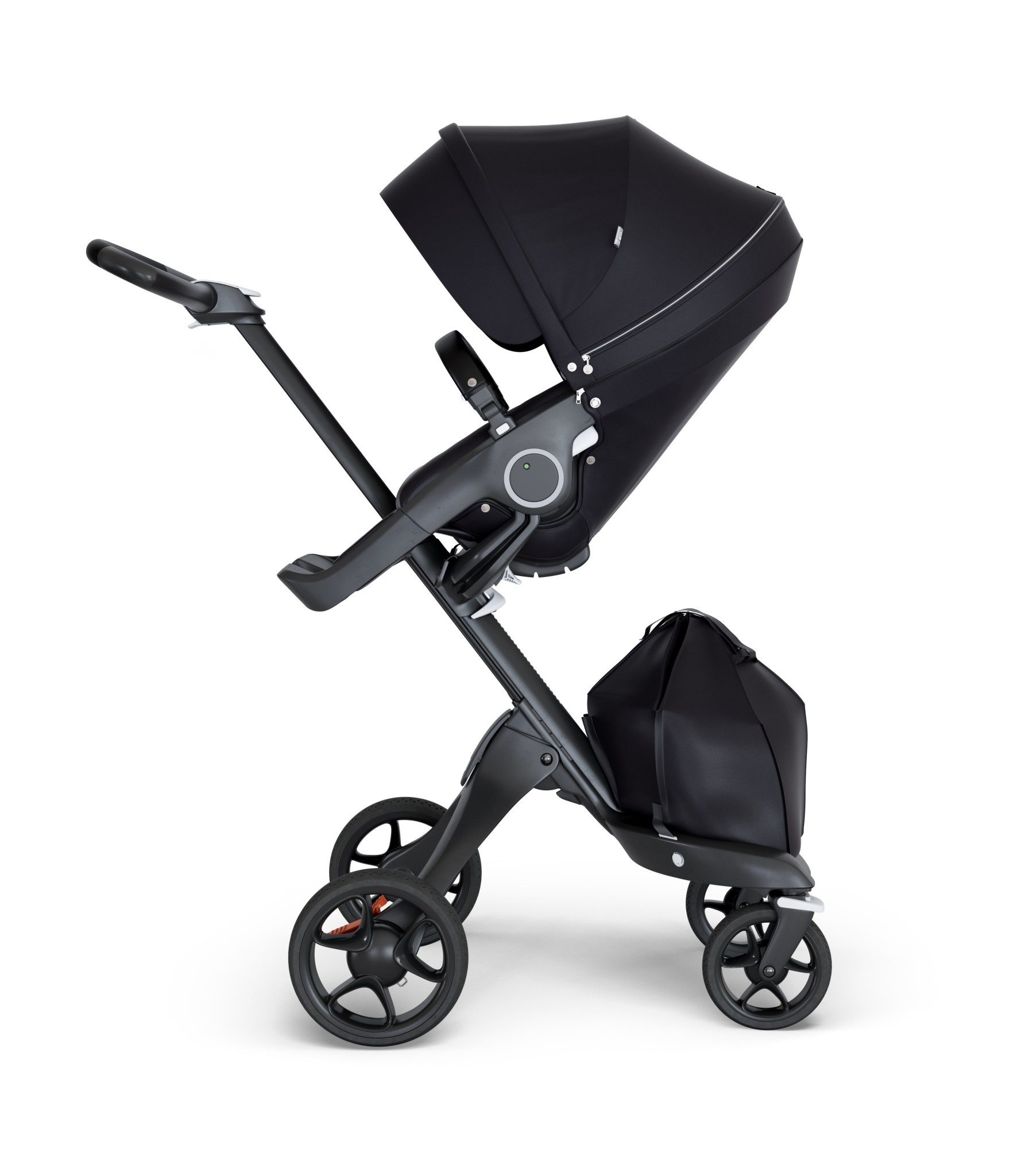 stokke stroller black