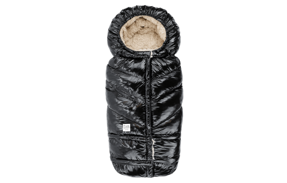 7 A.M. Enfant Evolution 212 Blanket In Black Polar- 6 Months -4 Toddler