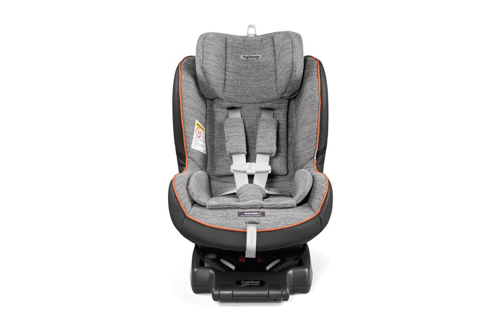 Peg Perego Primo Convertible Kinetic Carseat In Wonder Grey