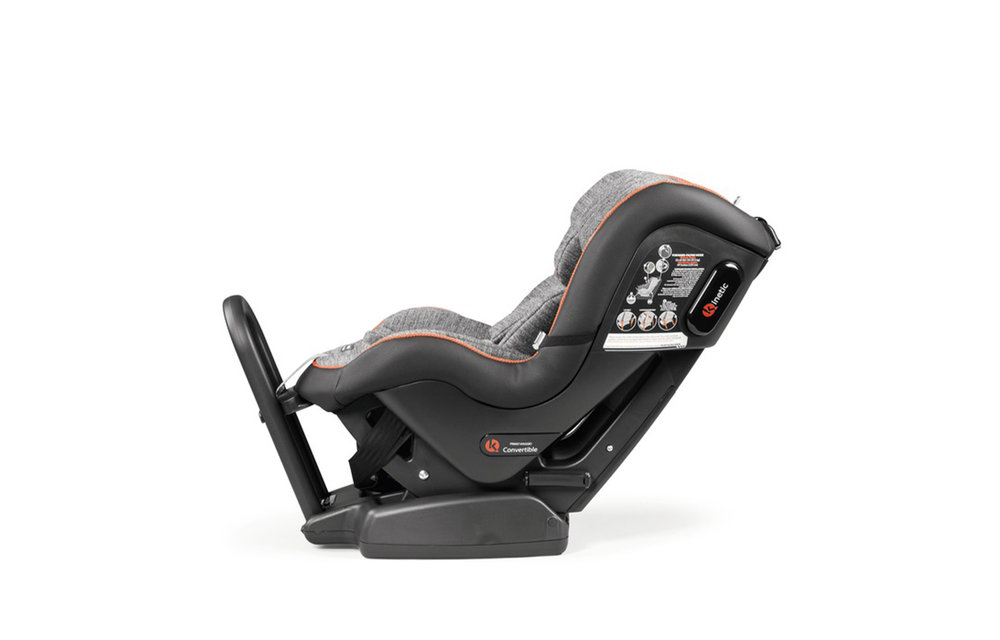 Peg Perego Primo Convertible Kinetic Carseat In Wonder Grey