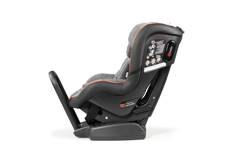 Peg Perego Primo Convertible Kinetic Carseat In Wonder Grey