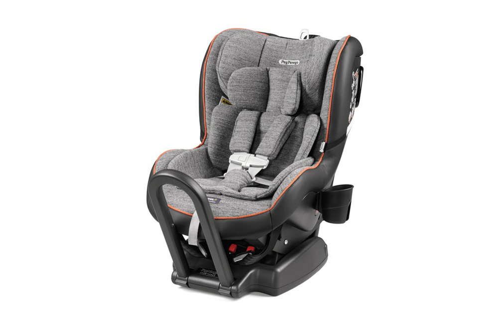 Peg Perego Primo Convertible Kinetic Carseat In Wonder Grey