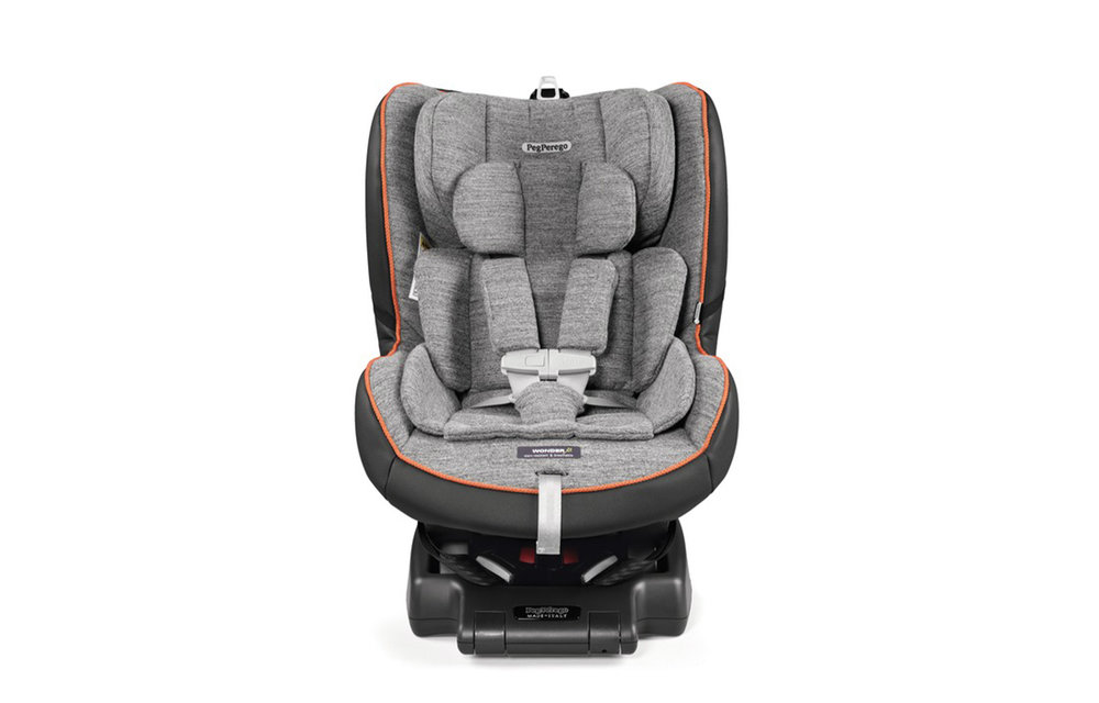 Peg Perego Primo Convertible Kinetic Carseat In Wonder Grey