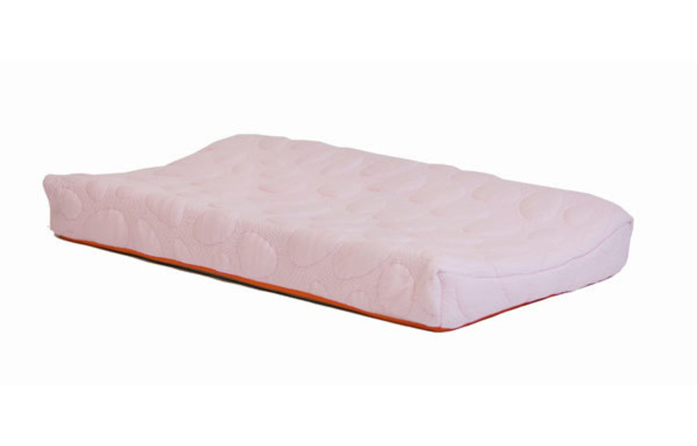 Nook Sleep Organic Pebble Changing Pad In Blush