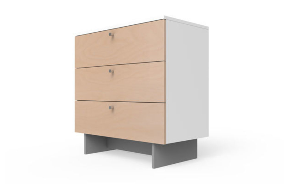Spot On Square Roh Dresser 34'' Wide - White-Birch