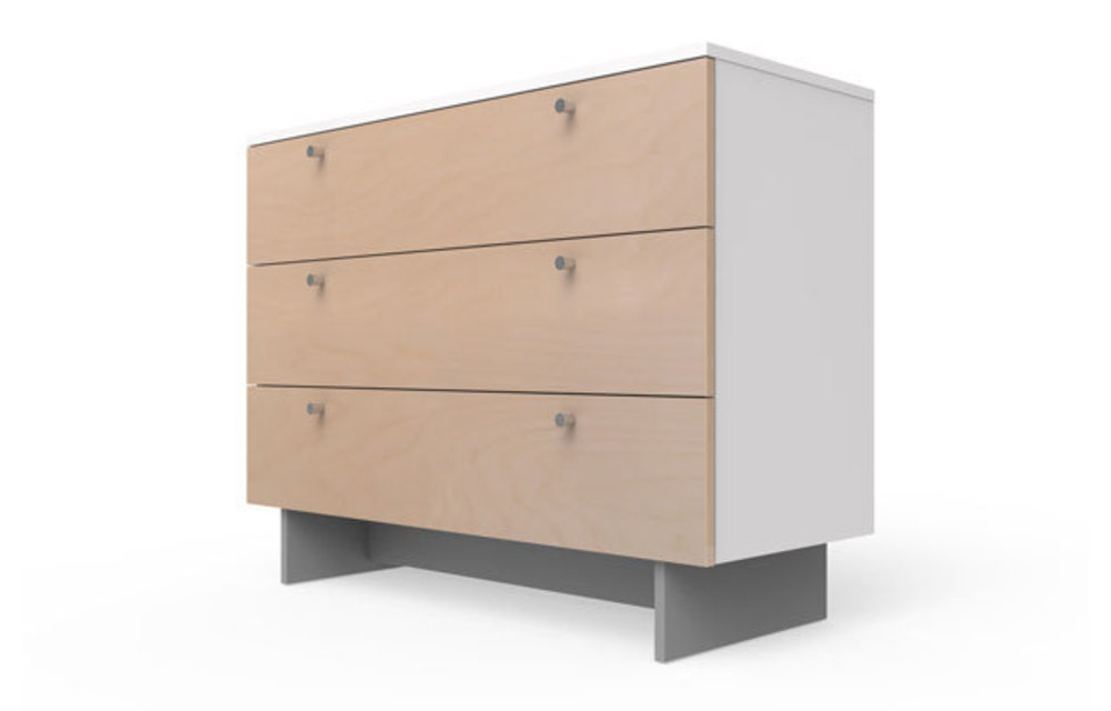 Spot On Square Roh Dresser 45'' Wide - White-Birch