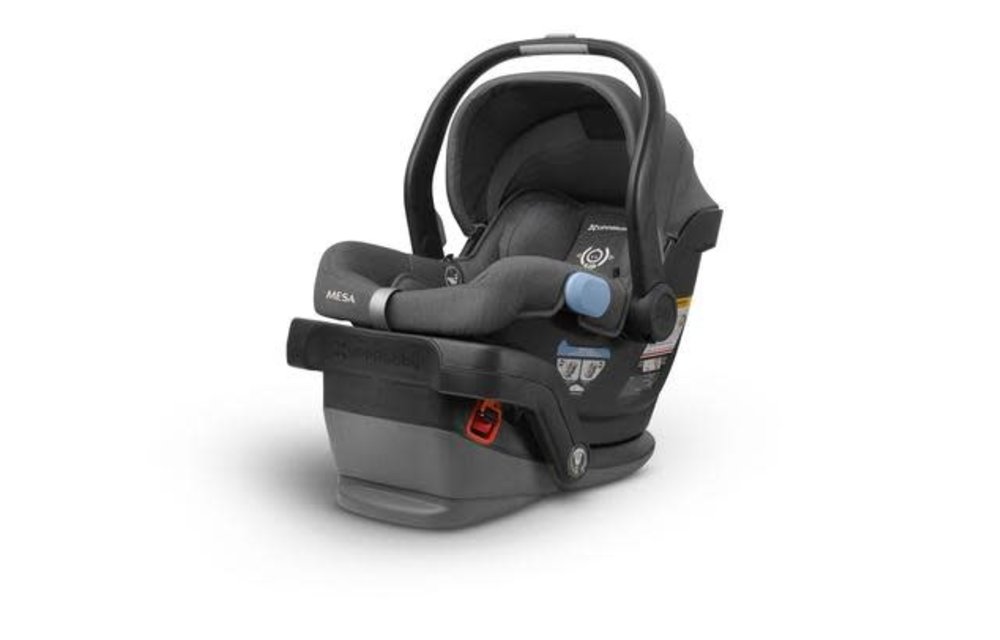 UppaBaby MESA Infant Car Seat With Base In JORDAN (Charcoal Mélange)