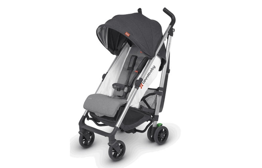 Uppa Baby G-Luxe Stroller In JORDAN (Charcoal/Silver)