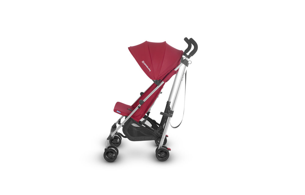 Uppa Baby G-Lite Stroller In Denny (Red-Silver)