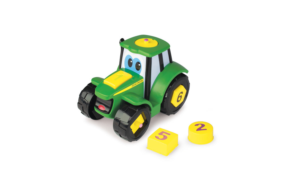 Tomy John Deere Learn And Pop Johnny Tractor