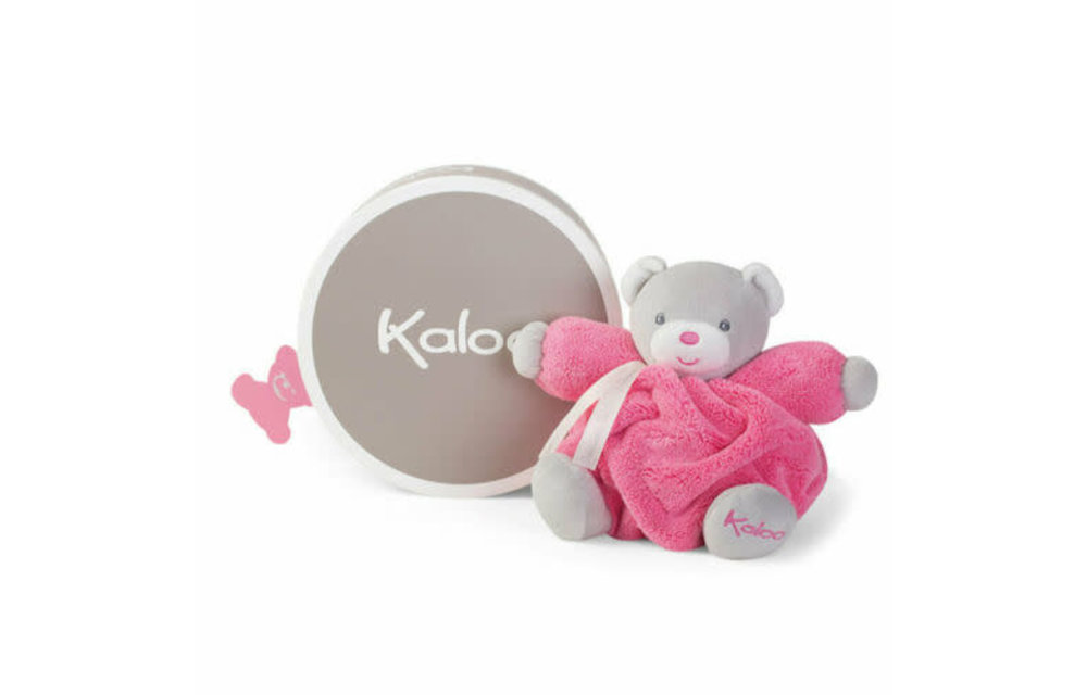 Kaloo Perle Small Chubby Bear Rasberry