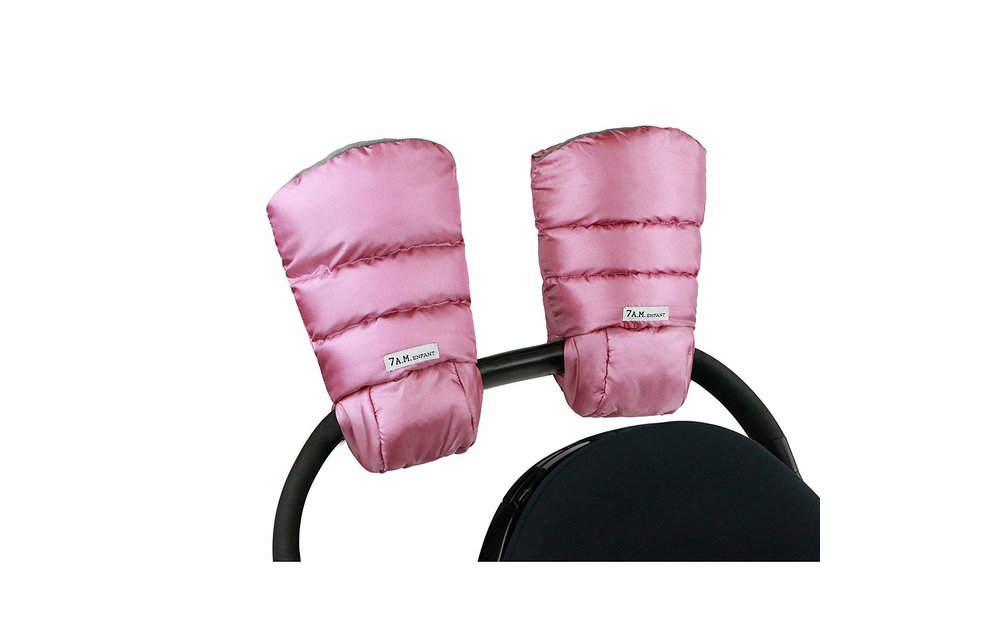 CLOSEOUT!! 7 A.M. Enfant Warmmuffs In Metallic Lilac