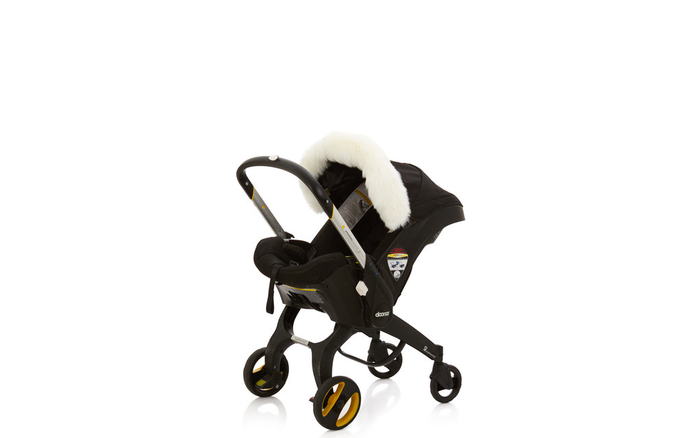 Baby Frr Fur For Doona In Cream