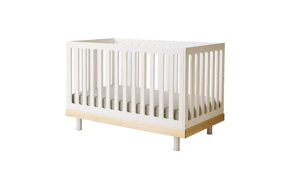 Oeuf Classic Crib In White/Birch