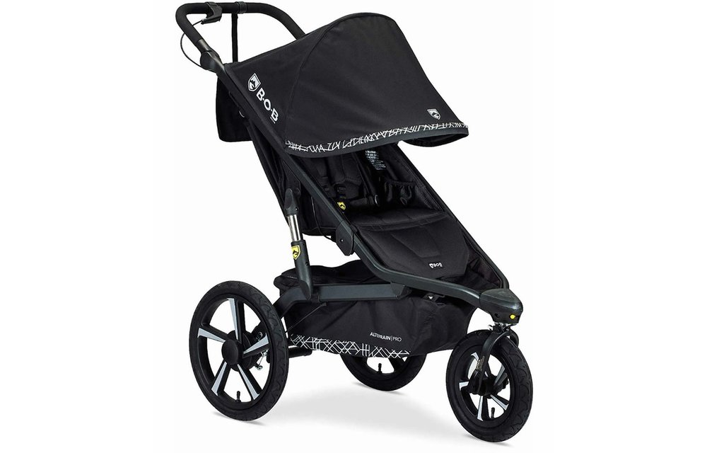 BOB Alterrain Pro All Weather Single Jogging Stroller - Lunar