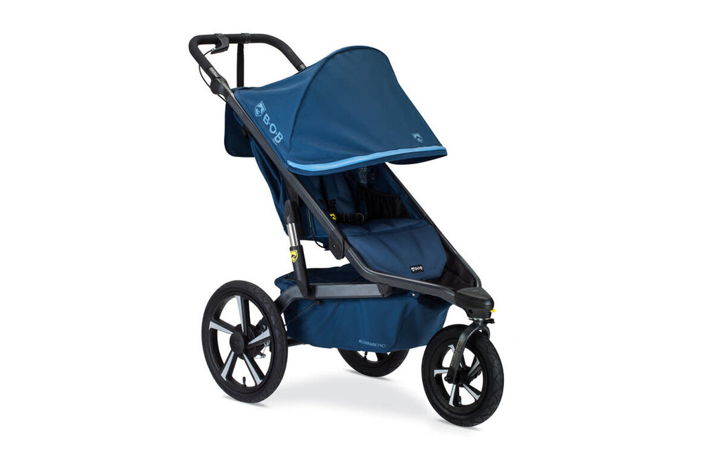 BOB Alterrain Pro All Weather Single Jogging Stroller -Blue