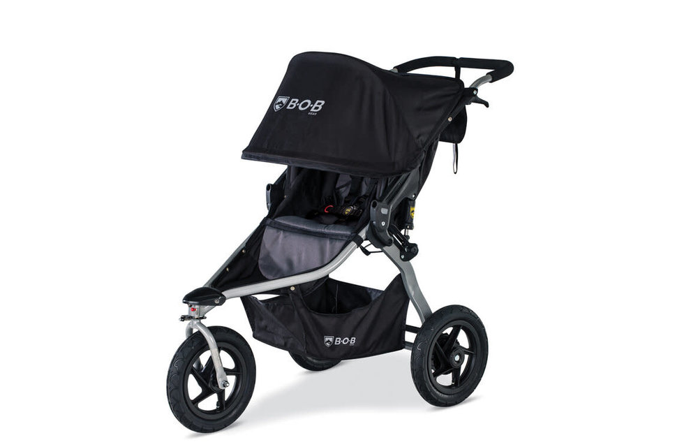 Bob Rambler Single Jogging Stroller - Black