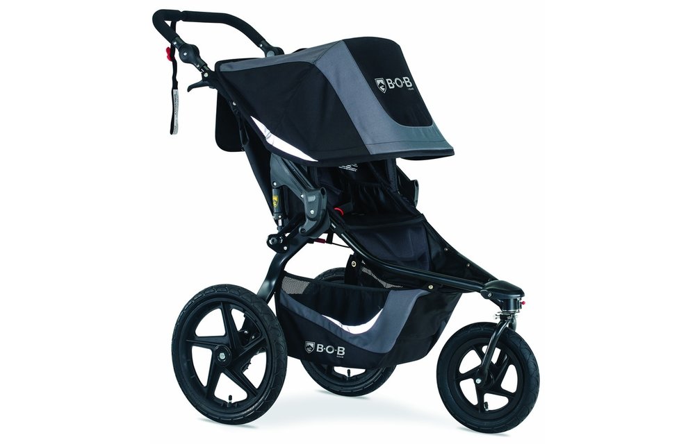 Bob Revolution Flex 3.0 Single Jogging Stroller Graphite Black