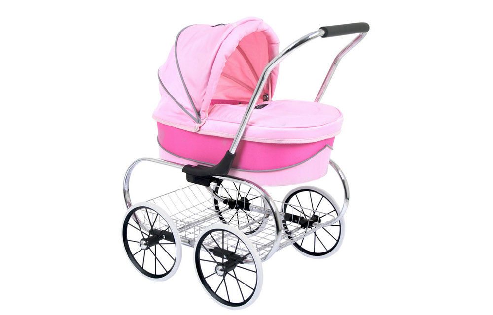 Valco Baby Princess Doll Stroller In Pink
