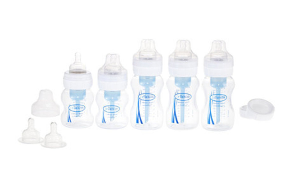 CLOSEOUT!! Dr. Brown Wide Neck Newborn Feeding Set