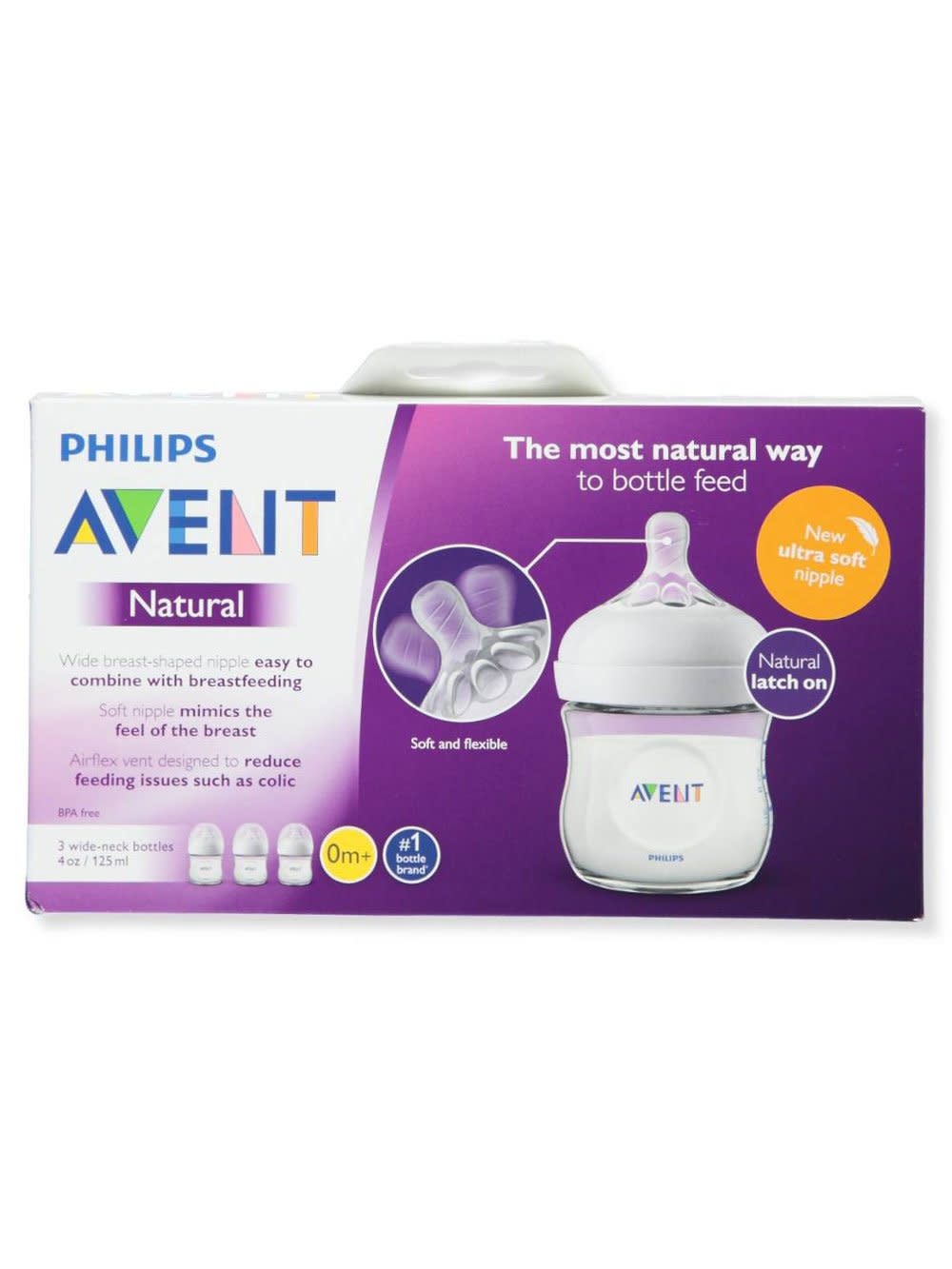 avent 4 ounce bottles