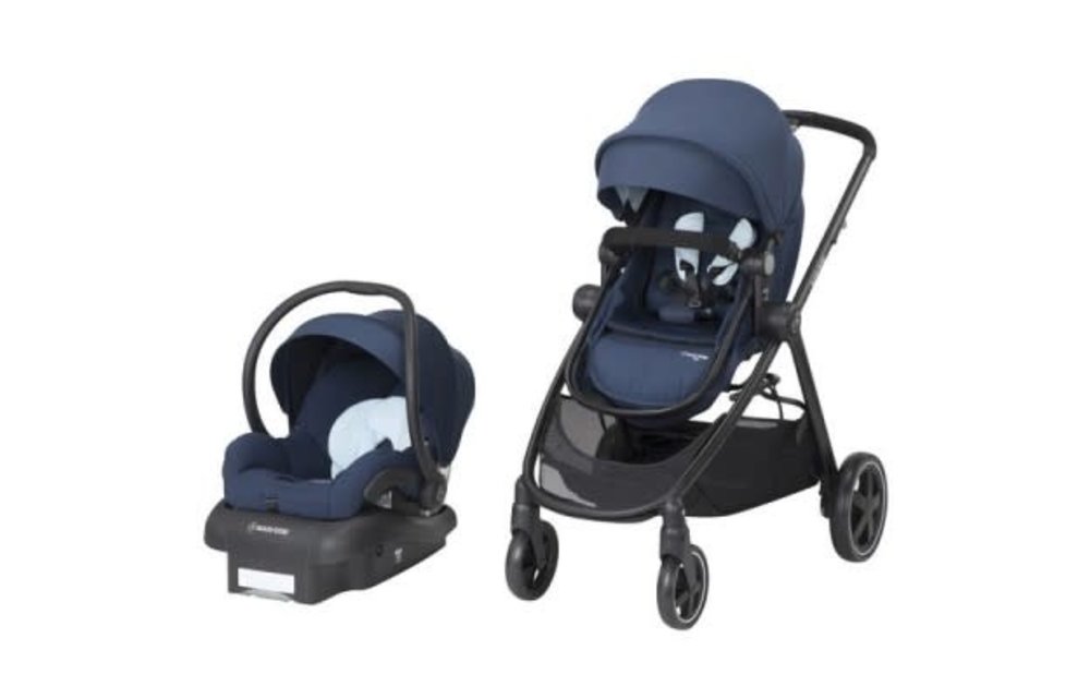 Maxi Cosi Zelia Travel System with Mico 30 (Aventurine Blue)