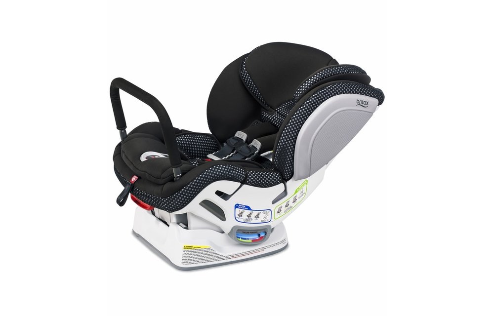 Britax Advocate ClickTight Anti Rebound Bar (ARB) Convertible Car Seat In Cool Flow Gray