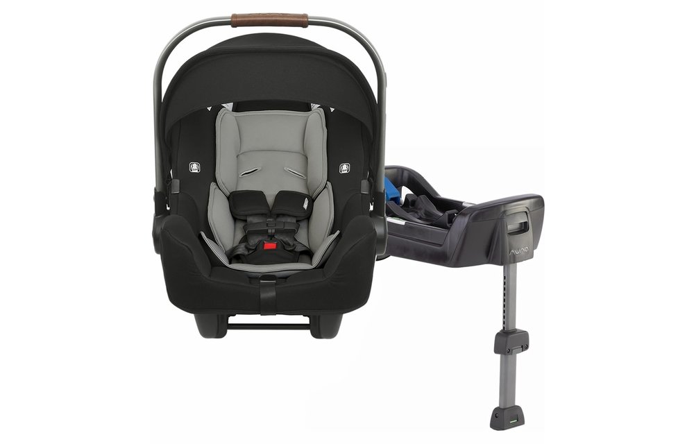 2020 Nuna Pipa Infant Car Seat In Caviar With Base