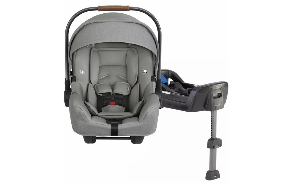 Nuna Pipa Infant Car Seat In Frost With Base