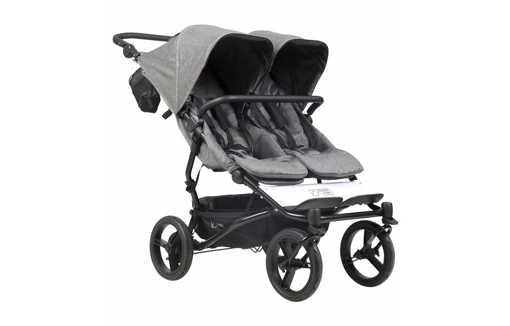 2020 Mountain Buggy Duet Luxury Stroller - Herringbone