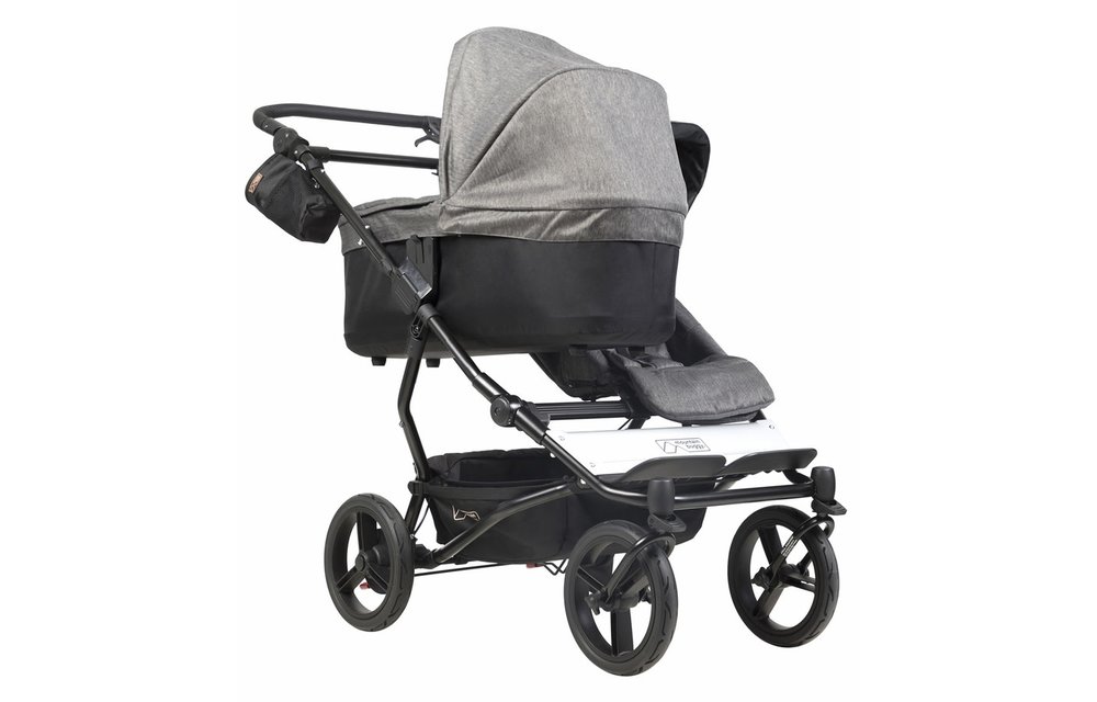 2020 Mountain Buggy Duet Luxury Stroller - Herringbone